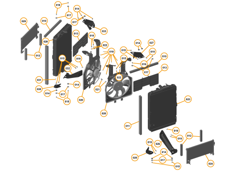 Photo of Seal Radiator To Body Front…