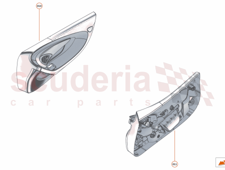 Photo of ASSY COMPLETE DOOR CASING LH…