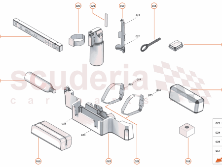 Photo of ASSY ACC LUGGAGE BIN HOLDER…