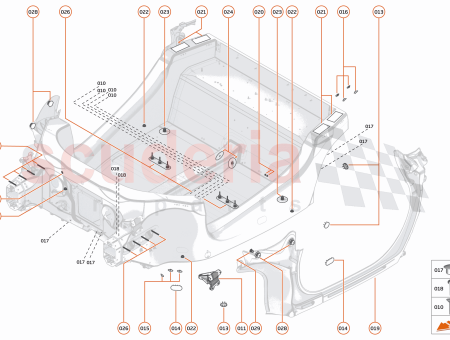 Photo of ASSY B PILLAR SPIDER CARBON RH HL…
