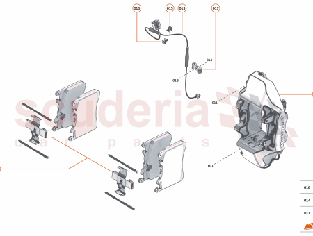 Photo of BRAKE PAD KIT CCC AXLE SET REAR CCM…