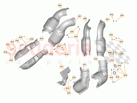 Photo of Heatshield Link Pipe Lower Inner RH…