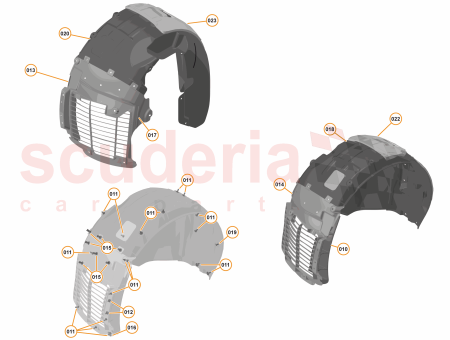 Photo of NVH Wheel Arch Liner Front Rear RH…