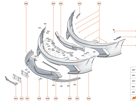 Photo of REINF BUMPER SKIN RH…