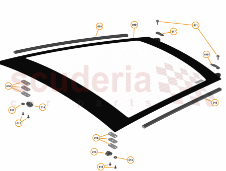 Photo of BRACKET TAILGATE SECURING LH…