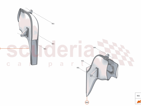 Photo of DUCT BRAKE REAR RH…