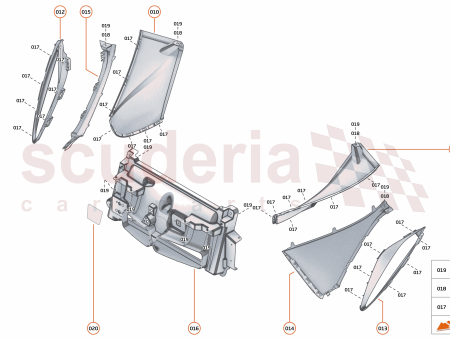 Photo of LTR DUCT OUTER RH GLOSS BLACK…