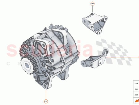 Photo of BRACKET ALTERNATOR UPPER…