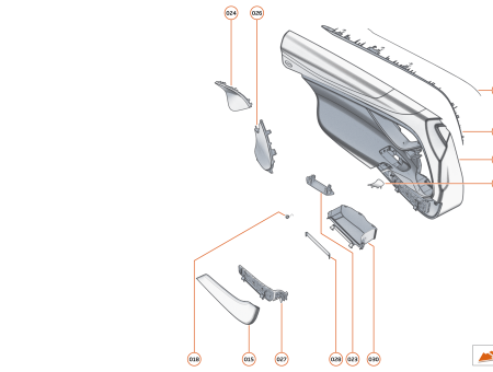 Photo of ASSY DOOR BIN LID RH…