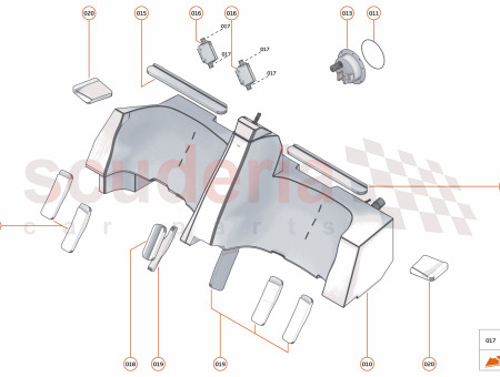 Photo of ORNAMENT WING FACIA OUTER RHD LH…