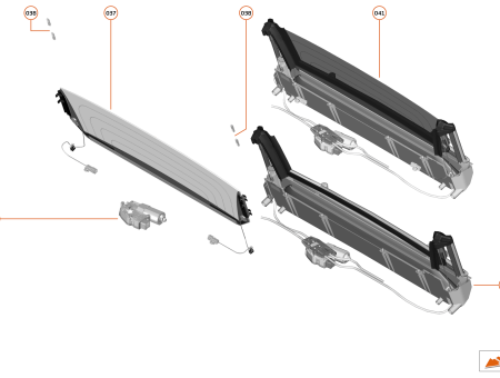 Photo of ASSY RHT BACKLIGHT MODULE INC GLASS…