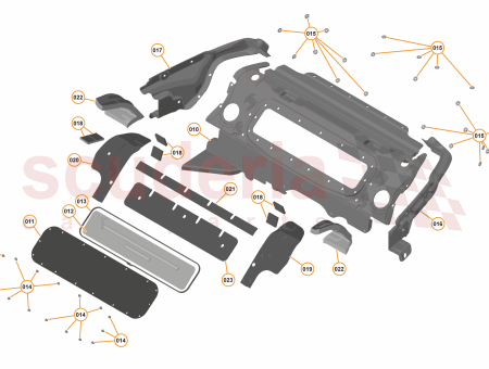 Photo of NVH Bulkhead Rear Upper LH GT…