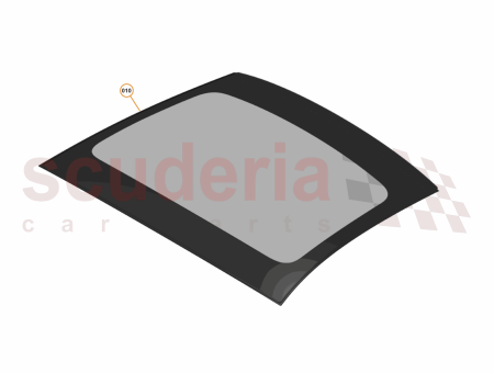 Photo of ASSY GLASS ROOF GT GREY TINT…