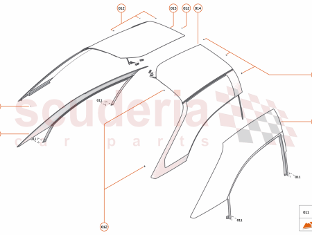 Photo of LABEL FUSE PANEL MAIN 1 GERMAN…