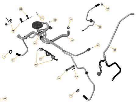 Photo of Hose Breather System Inlet Manifold Engine…