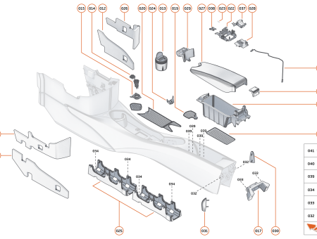 Photo of ASSY STORAGE BIN SUPPORT BRKT…
