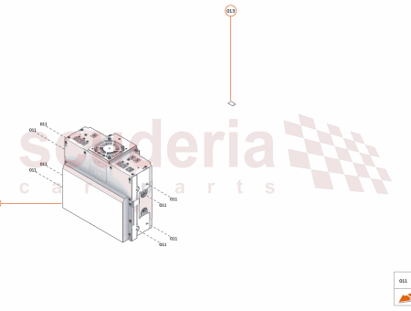 Photo of Label Fuse Panel Main 2 German…