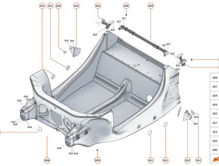 Photo of HARNESS BAR BRACKET LH…
