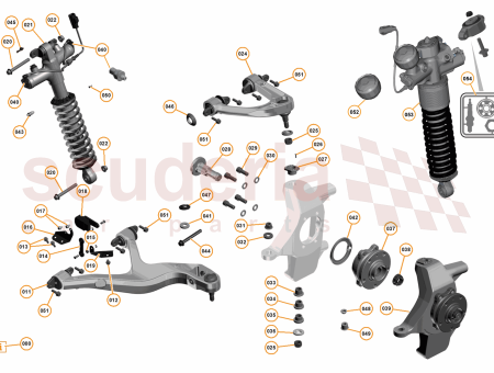 Photo of Bracket Sensor Displacement Front LH…