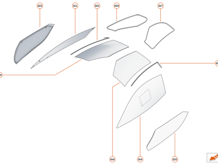 Photo of DOOR GLASS POLYCARBONATE FRONT…