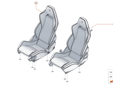 Photo of ASSY SEAT ELECTRIC LHD DRIVER VCF…