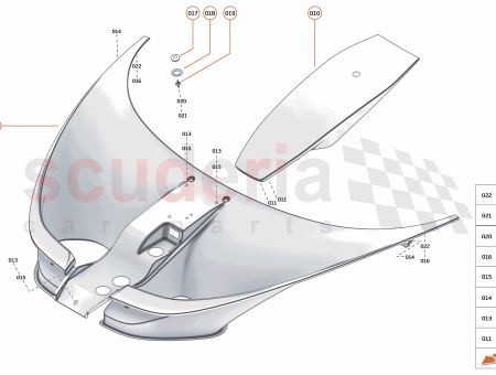 Photo of BRACKET BODYSIDE MOUNTING UPPER REAR LH…