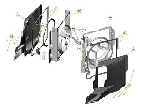 Photo of Duct Radiator Air Intake LH…