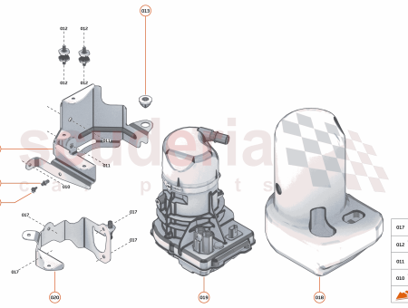 Photo of BRACKET ANTI VIBRATION PUMP RHD…