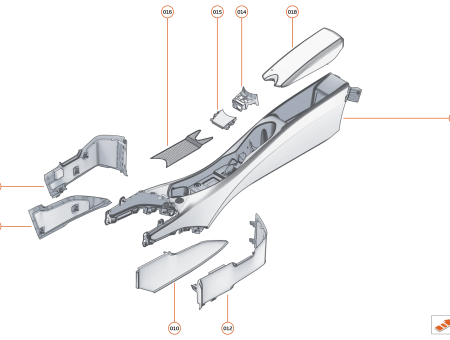 Photo of ASSY TUNNEL FRONT LH LHD…