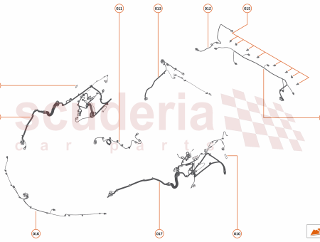 Photo of WIRING HARNESS FRONT BUMPER PDC…