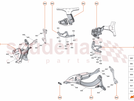 Photo of Label Fuse Panel Main 1 Spanish…