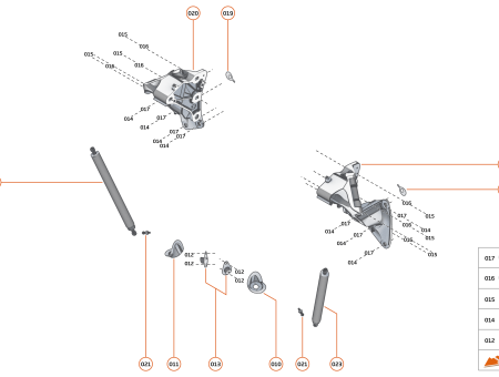 Photo of SHIM DOOR HINGE UPPER OUTBOARD 1 0MM…