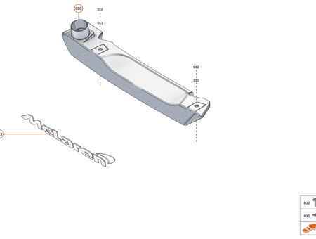 Photo of BADGE MCLAREN REAR…