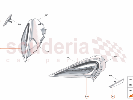 Photo of HEADLAMP RH LHD GTR…