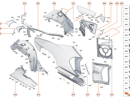 Photo of BRACKET QUARTER PANEL REAR RH…