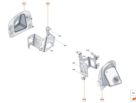 Photo of BRACKET SEAT BELT REEL RH ASSY BRKT MTG…