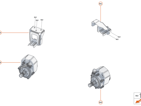 Photo of BRKT ELECTRIC WATER PUMP LT…