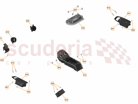 Photo of Centre Console Lower Carbon Spider…