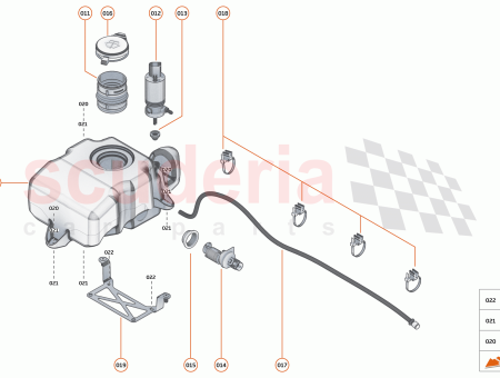 Photo of ASSY WASHER BOTTLE LHD…