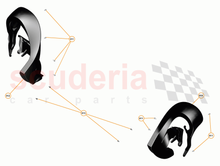 Photo of Heatshield Brake Duct Mounting Rear…