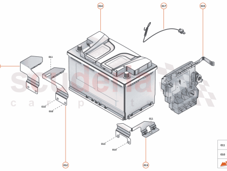 Photo of SPRT BRKT DECK VENT MESH…