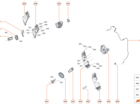 Photo of BRKT LATCH MTG LH LATCH MOUNTING LH…