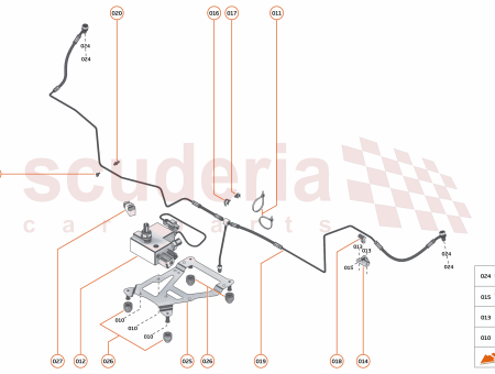 Photo of HOSE SUSPENSION FRONT NOSE LIFT LHD…
