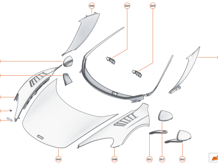 Photo of LOUVRE FRONT FENDER LH…