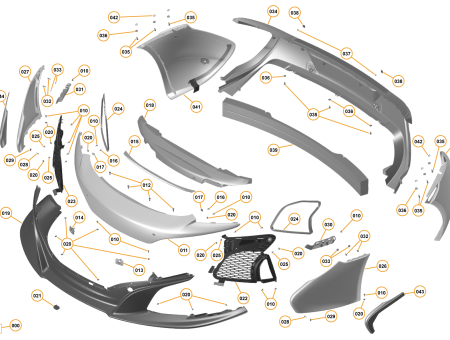 Photo of FRONT BUMPER SIDE PANEL INNER LH…