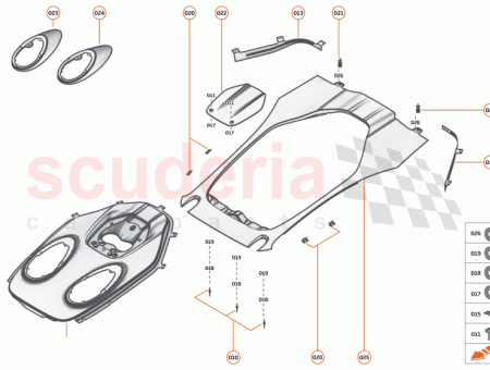 Photo of SHROUD REAR DECK COUPE RH…