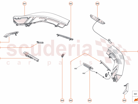 Photo of SIDE BEZEL RR RH SMOKED…
