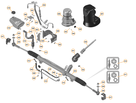 Photo of Steering Rack LHD 675LT…