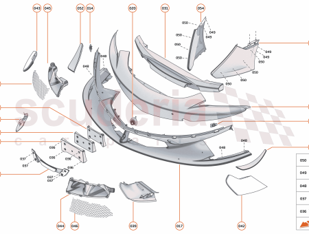 Photo of BRACKET PARKING SENSOR FRONT 4 540C…