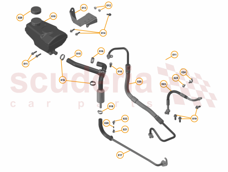 Photo of Hose Filter to Steering Rack LHD…